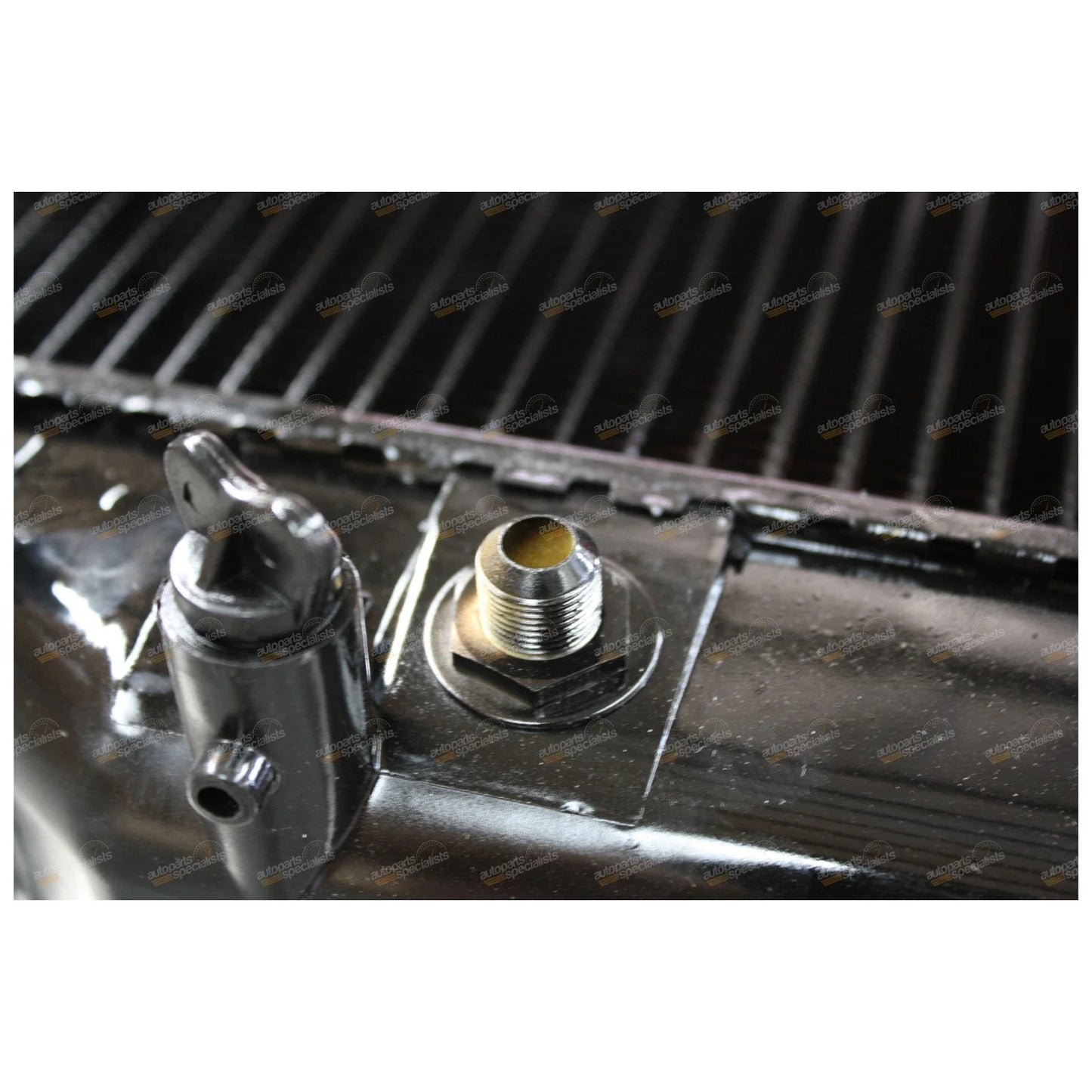 Radiator / 3-Row Copper Core / Toyota Landcruiser FZJ80 (1990–1998)