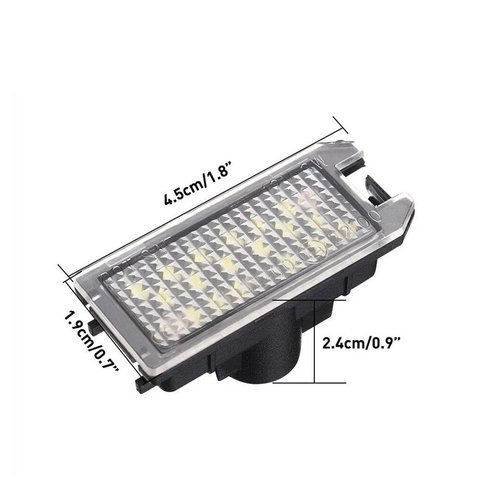LED License Plate Lights for Jeep Grand Cherokee, Compass (2011-2023)