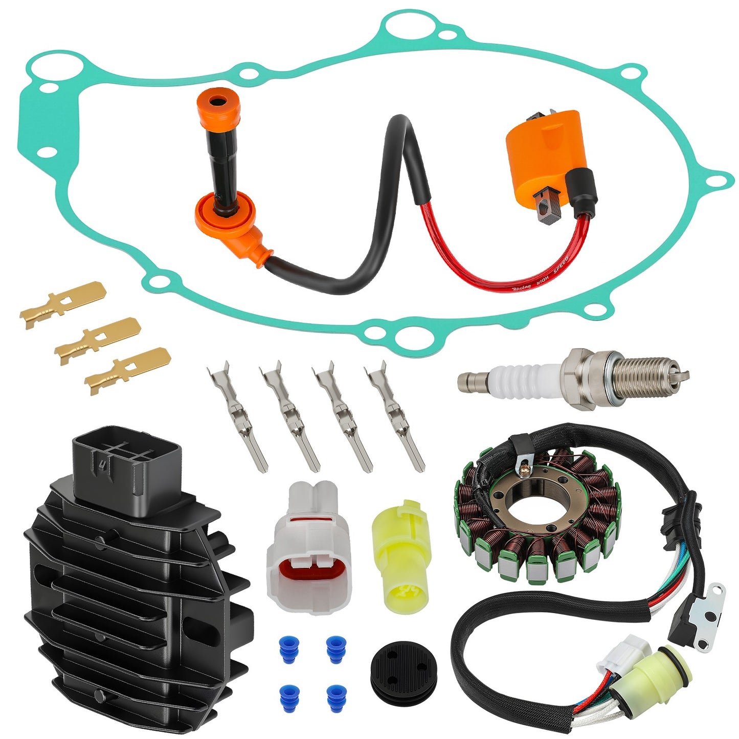 Ignition Coil Set for Yamaha YFM Raptor 660R (2001–2005)