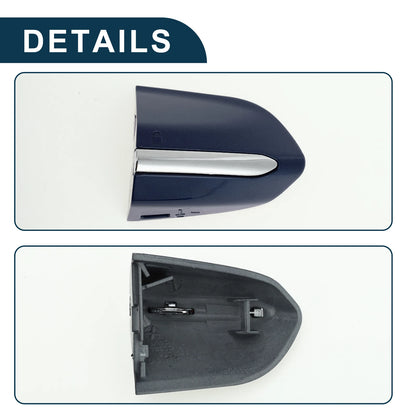 Front Left Door Handle Cover Trim for Ford Mondeo Edge Taurus (2013–2020) Blue