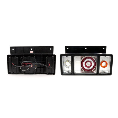 Set of 2 LED Rear Tail Lights for Isuzu Elf 250 Truck (1986–2016)