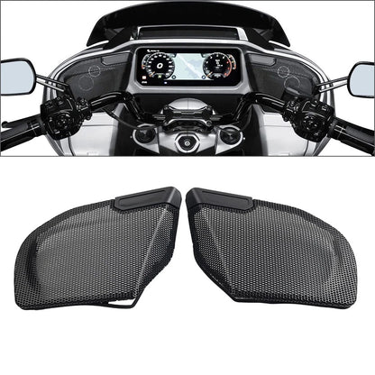 8mm Chrome Rear View Mirrors for Harley Touring Street Road Glide