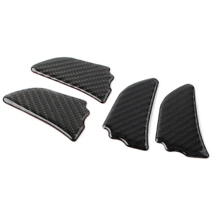 4 x Carbon Fiber Interior Door Bowl Cover Trim for Subaru Forester (2013-2018)