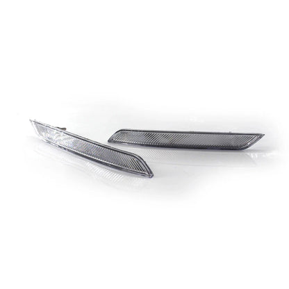 2 x Left+Right Clear White Side Marker Reflector for BMW X6 (2007–2014)