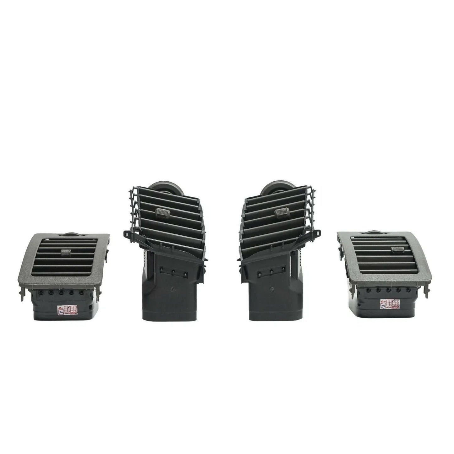 4 x Grey Air Vent Grilles for Toyota Hilux MK6 MK7 (2005-2014)