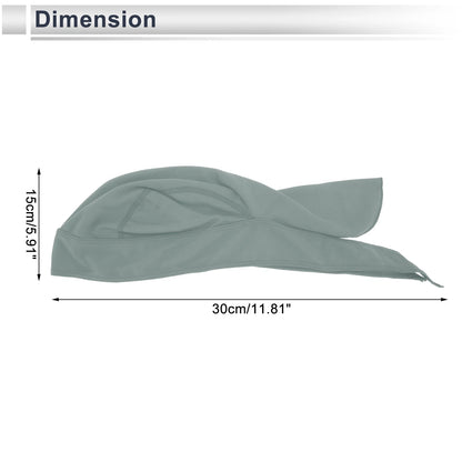 Cycling Hat for Universal Fit (30x15cm) - Sweat Wicking, Breathable, Light Gray