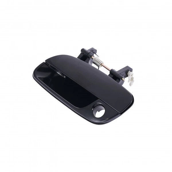 Front Left Smooth Black Outside Door Handle with Keyhole for Hyundai Elantra (2001–2006)