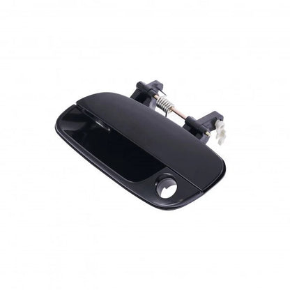 Front Left Smooth Black Outside Door Handle with Keyhole for Hyundai Elantra (2001–2006)