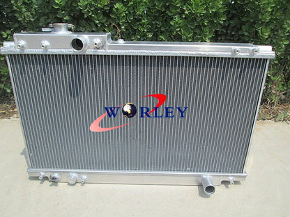 2X Aluminum Radiator for Toyota Supra MK4 JZA80 (1994–1996)