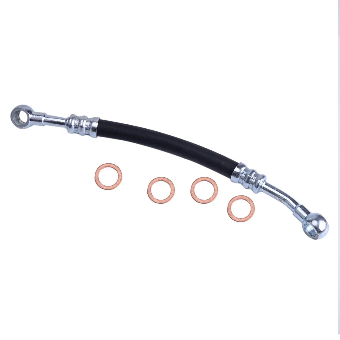 Black Oil Filter Pressure Hose with 4 Sealing Rings for BMW VANOS (2000-2006)