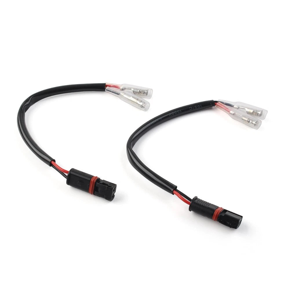 Turn Signal Wire Adapter Plug Connector for BMW S1000RR R850GS R1200GS (12V) Pair
