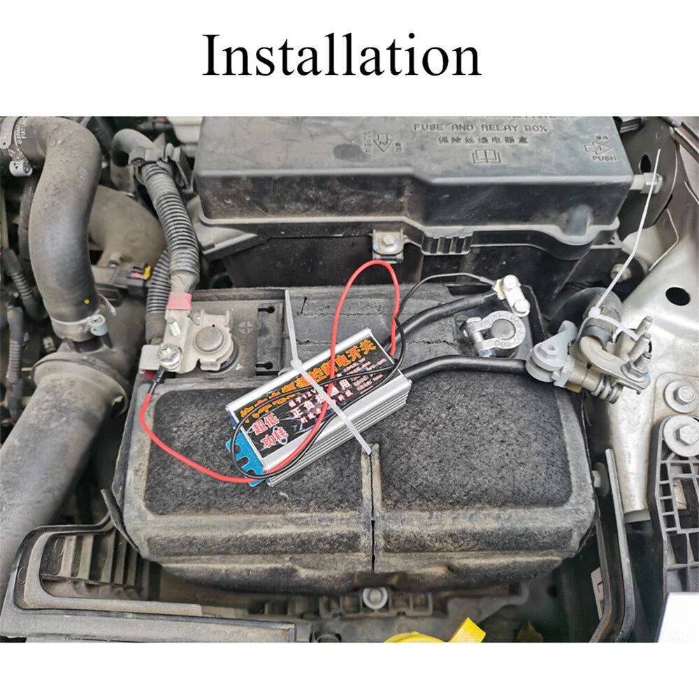 Universal Car Wireless Remote Control 12V 200A Battery Isolator