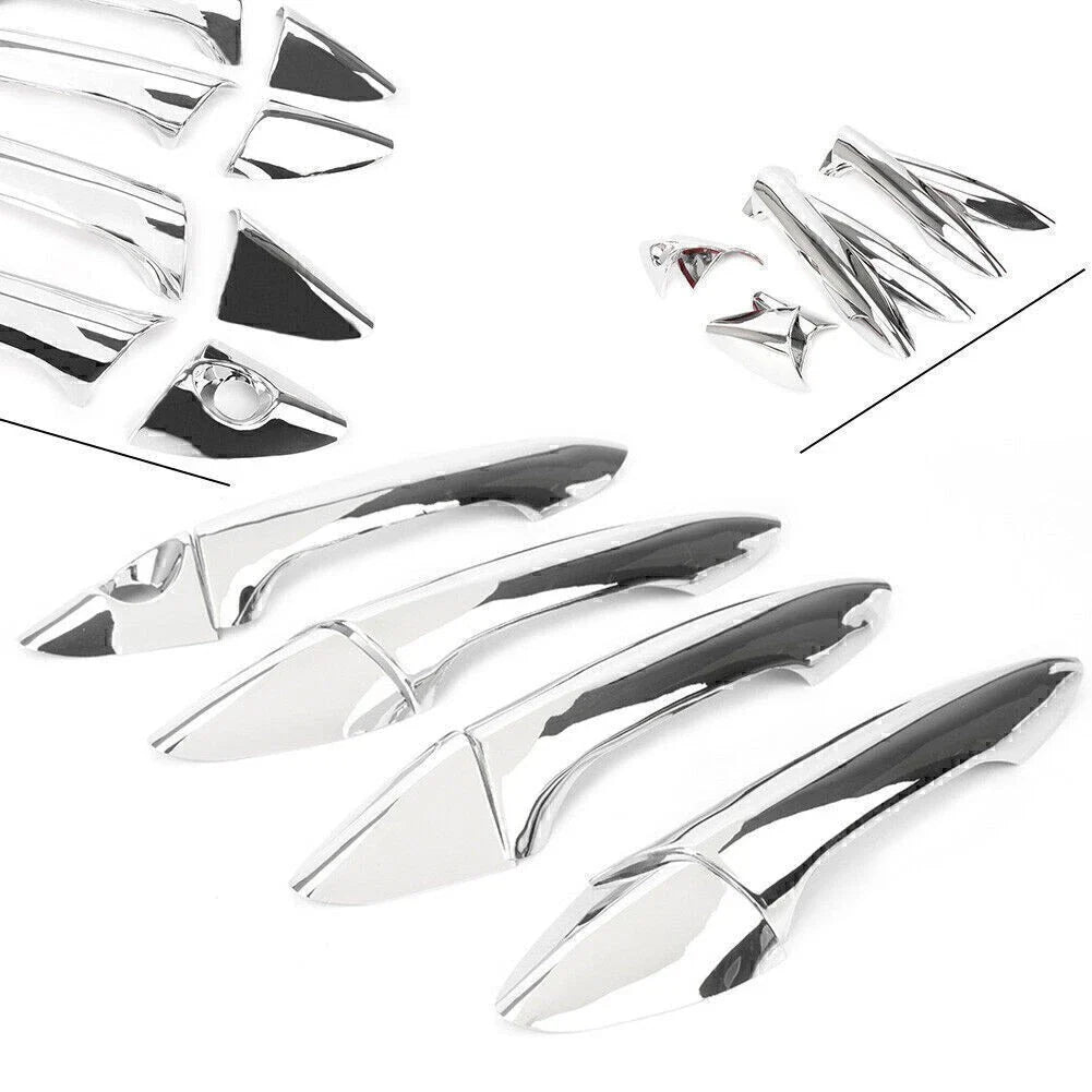 Chrome Exterior Door Handle Cover Moulding Trim for Hyundai Elantra (2011-2015)