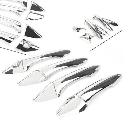 Chrome Exterior Door Handle Cover Moulding Trim for Hyundai Elantra (2011-2015)