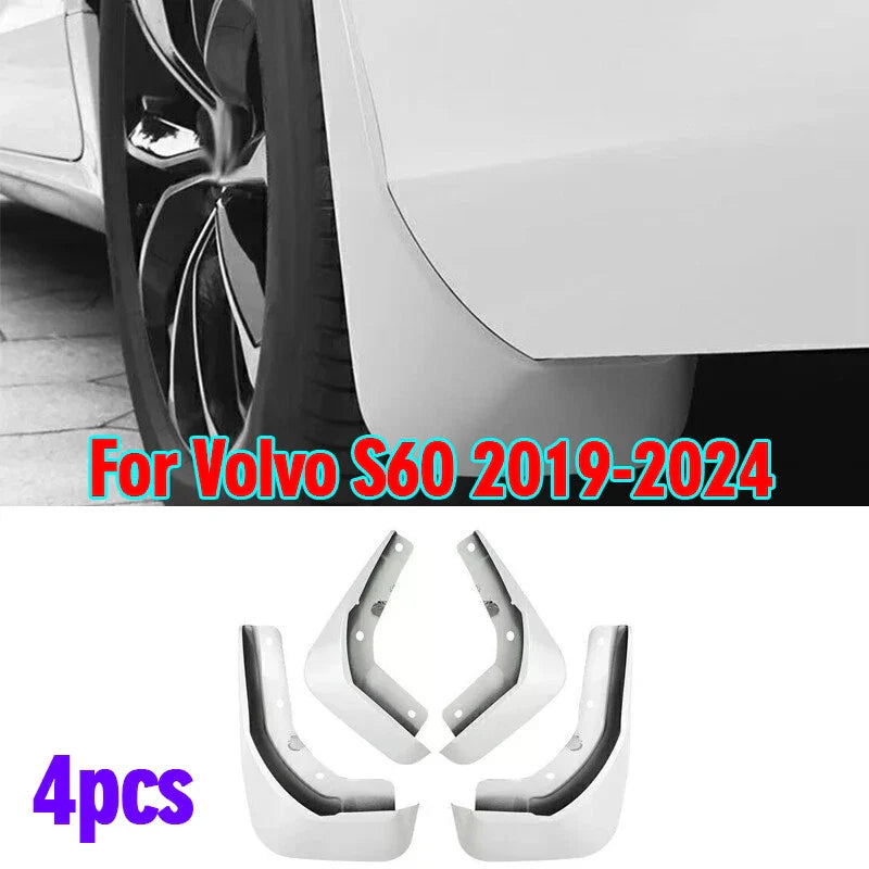 Mud Flaps / 2 x Splash Guards for Volvo S60 (2019–2024)