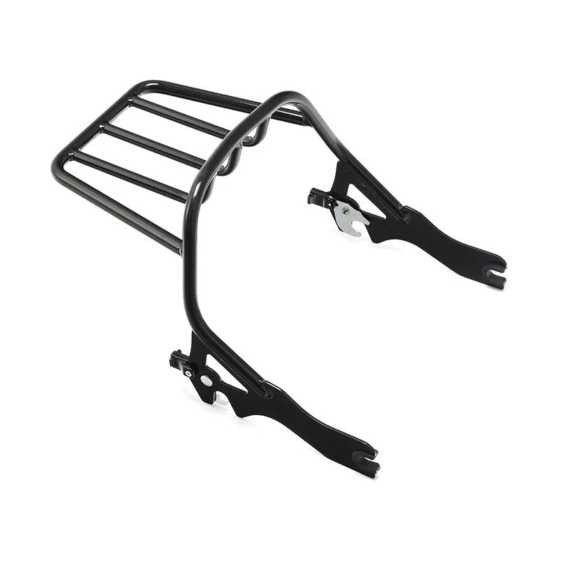 Vivid Black  Luggage Rack Mount for Harley Softail Fat Bob (2018-2024)