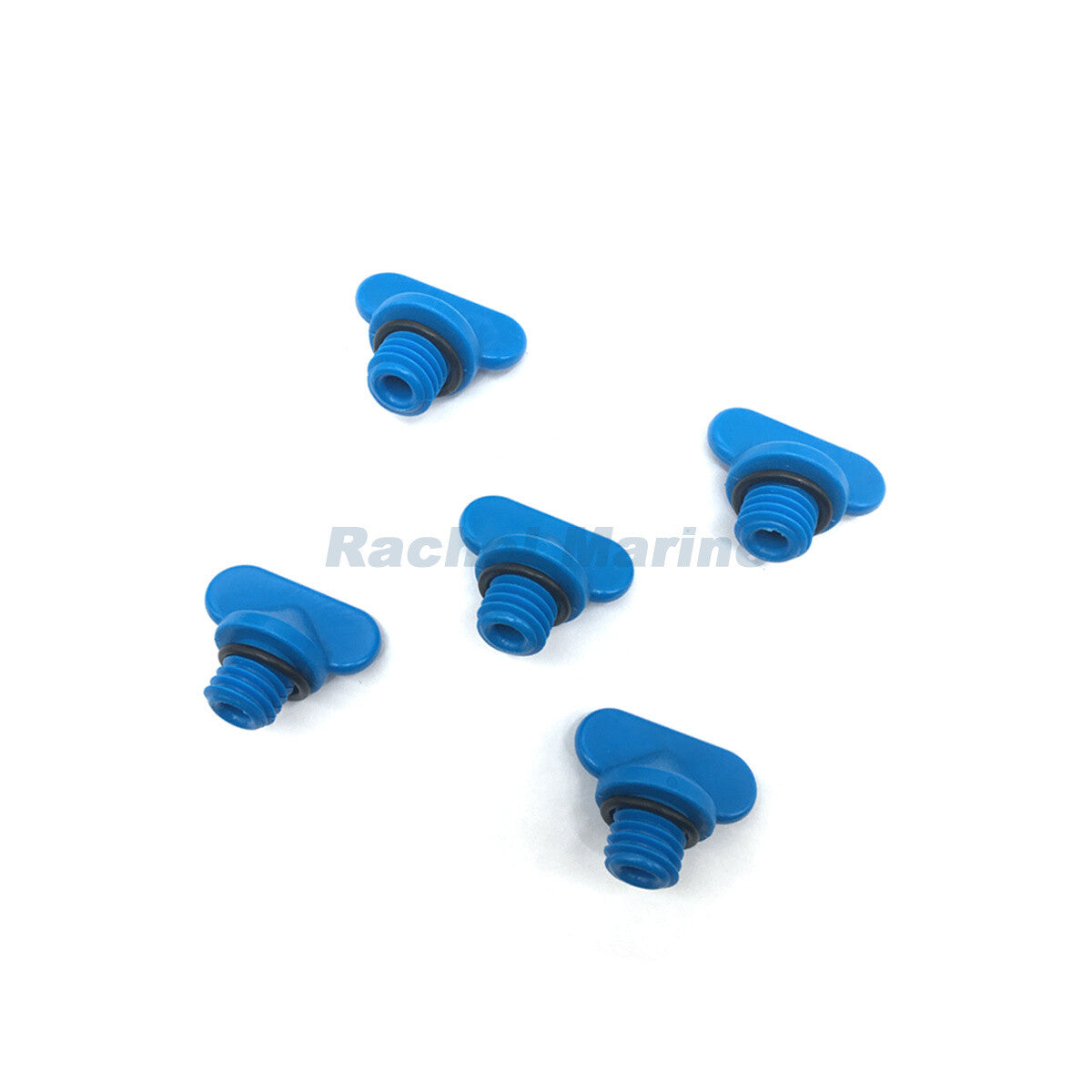 Set of 5 Exhaust Manifold Water Drain Plugs for Mercruiser