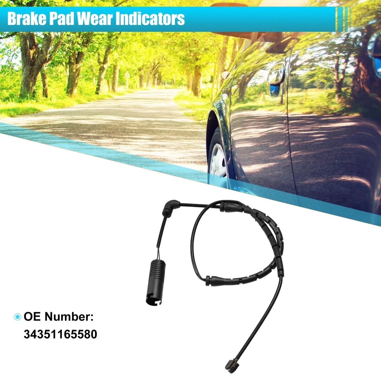 Rear Car Brake Pad Electronic Wear Sensor for BMW X5 (2000-2006)