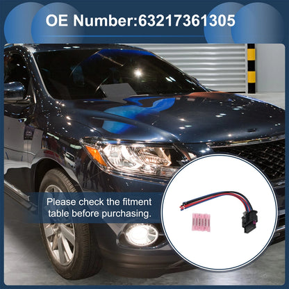 Headlight Wiring Harness Assembly No.63217361305 for Mini Cooper F55 F56 (2013–2017)