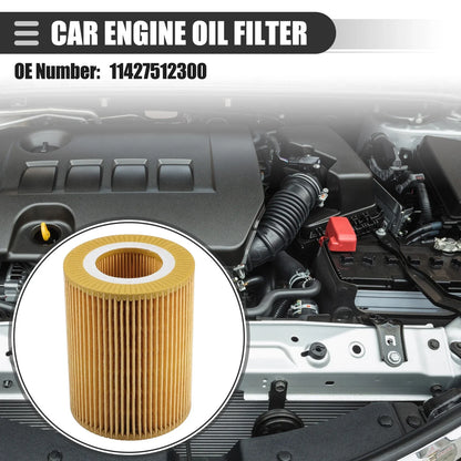 Engine Oil Filter with Gasket Set for BMW 330Ci (2001-2006)