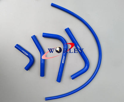 Black Silicone Radiator Hose for Kawasaki KX250F (2017)