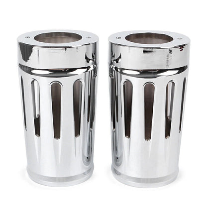 2X Front Fork Boot Slider Cover for Harley Touring FLHT FLTR FLHR FLHX (1984–2013)