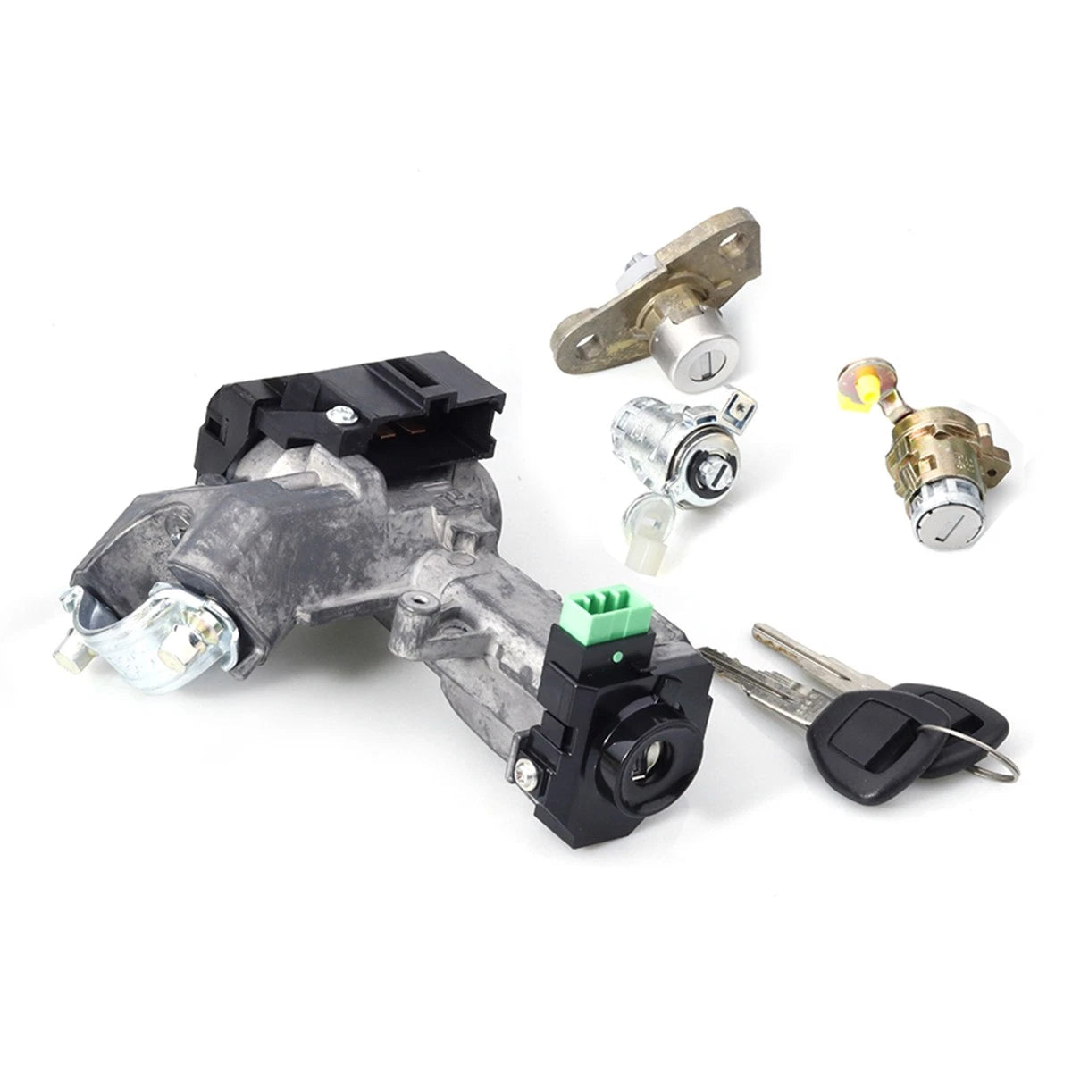 Set of 2 Ignition Switch Door Trunk Locks for Honda Civic (2001–2003)