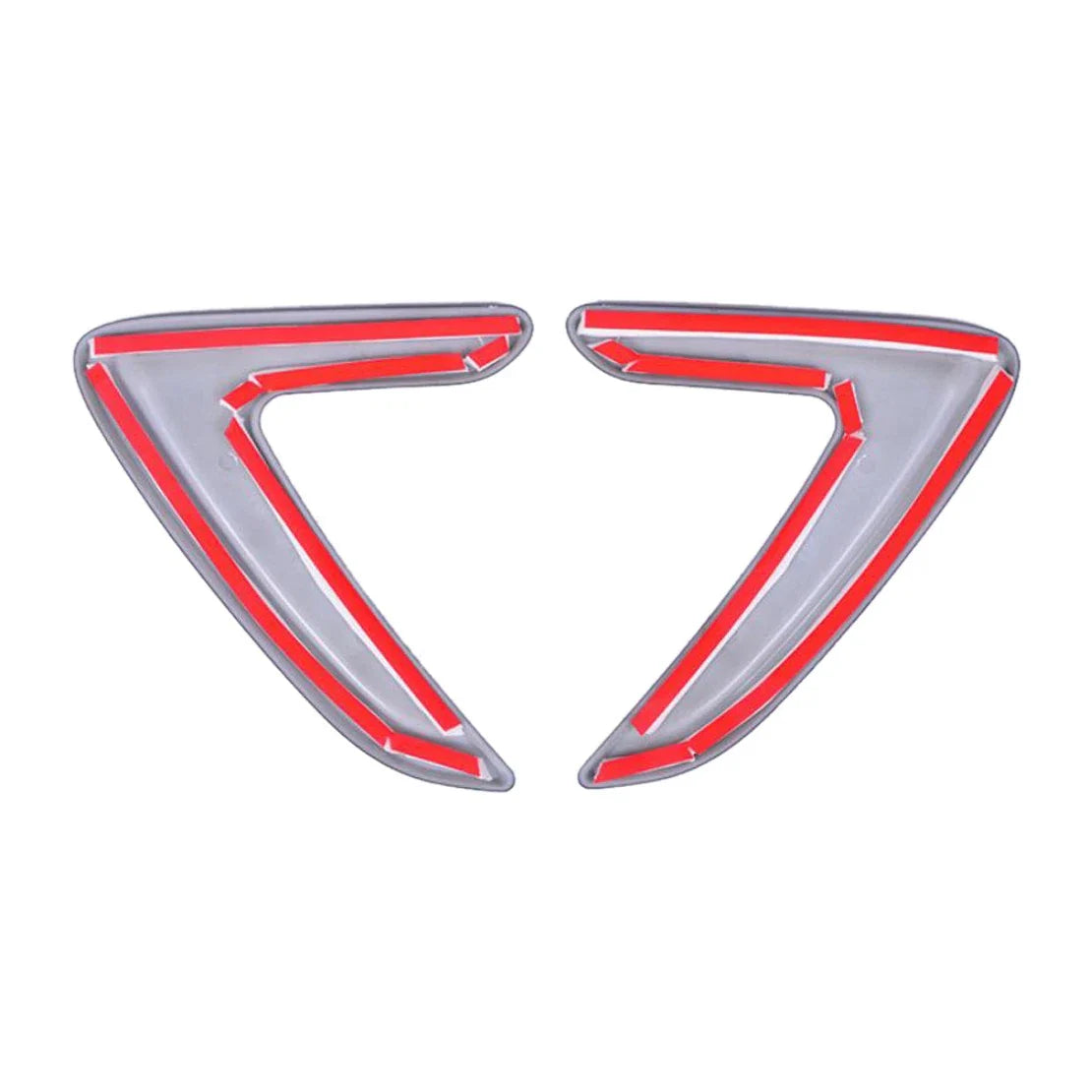 2 x Black Side Wing Air Draft Fender Trim for BMW X5 F15 (2014-2016)