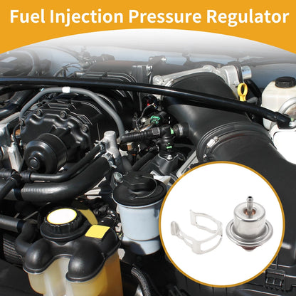 Fuel Pressure Regulator for Chevrolet Tahoe (2002–2005) No.PR287 Metal 20-70 Psi