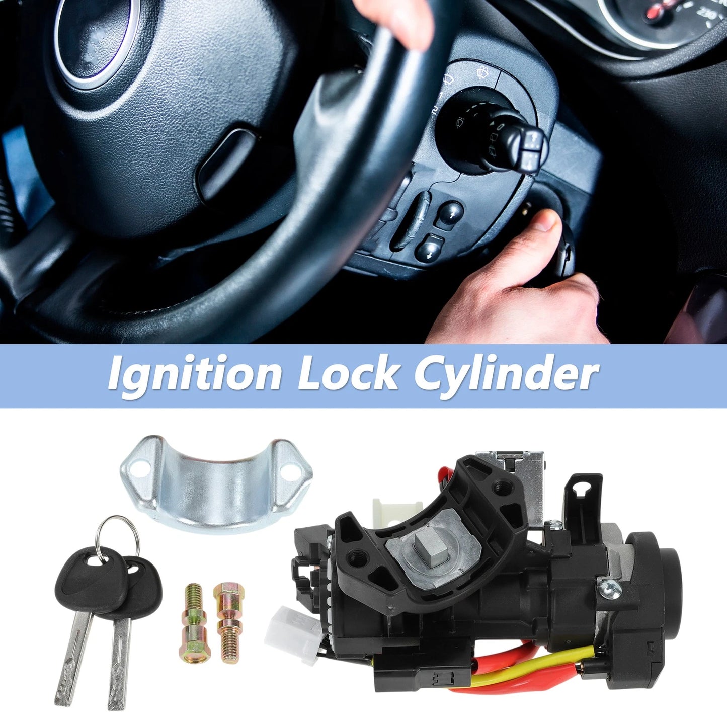 Ignition Lock Cylinder Assembly No. 81905-C2510 for Hyundai Sonata (2015–2019)