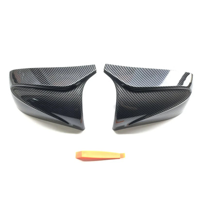 Carbon Fiber Side Rear View Mirror Cover Trim for Tesla Model 3 (2017–2023)