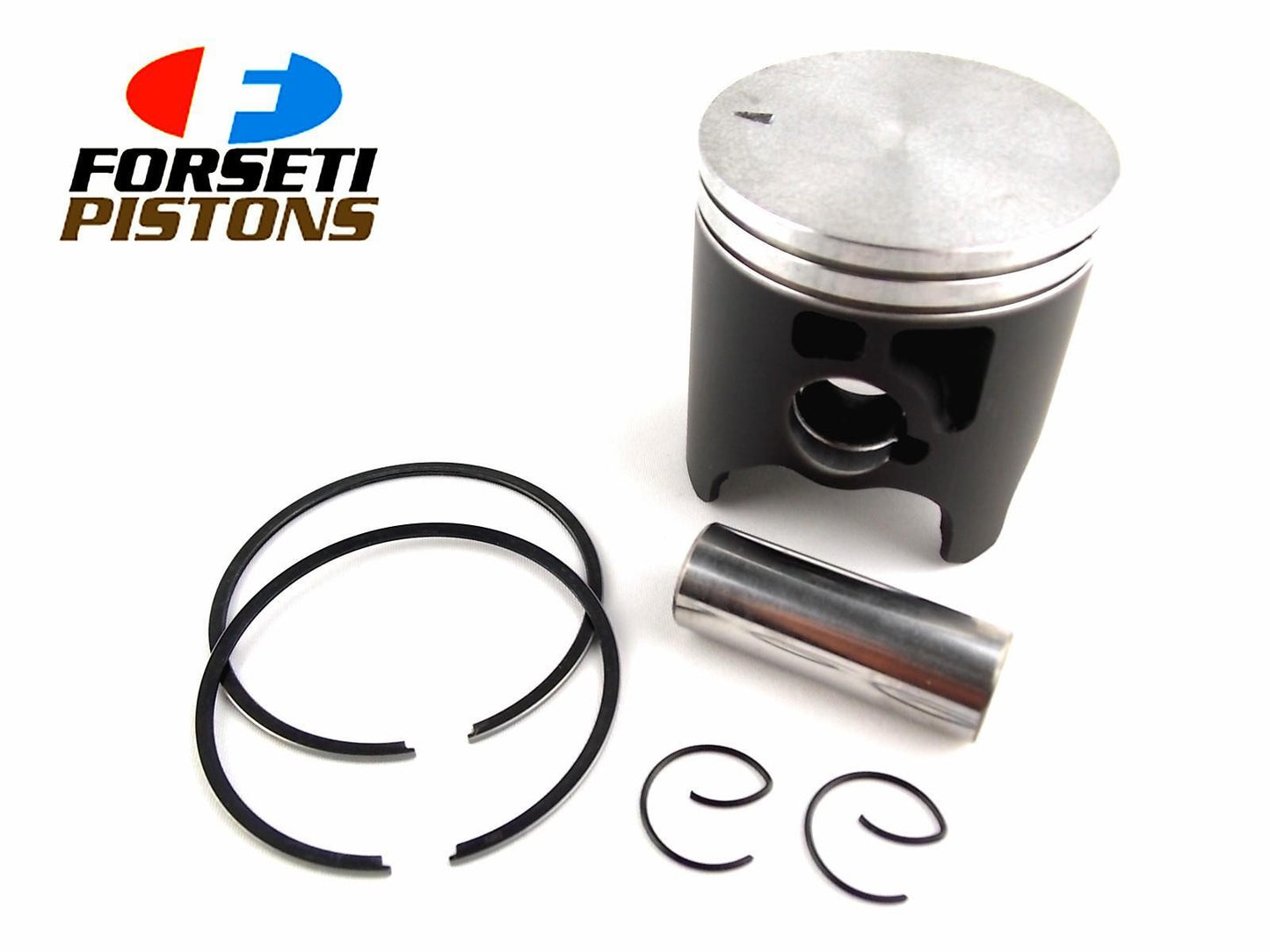 Piston Set for Suzuki RGV250 (1989–1995) 56mm with Rings and Clips
