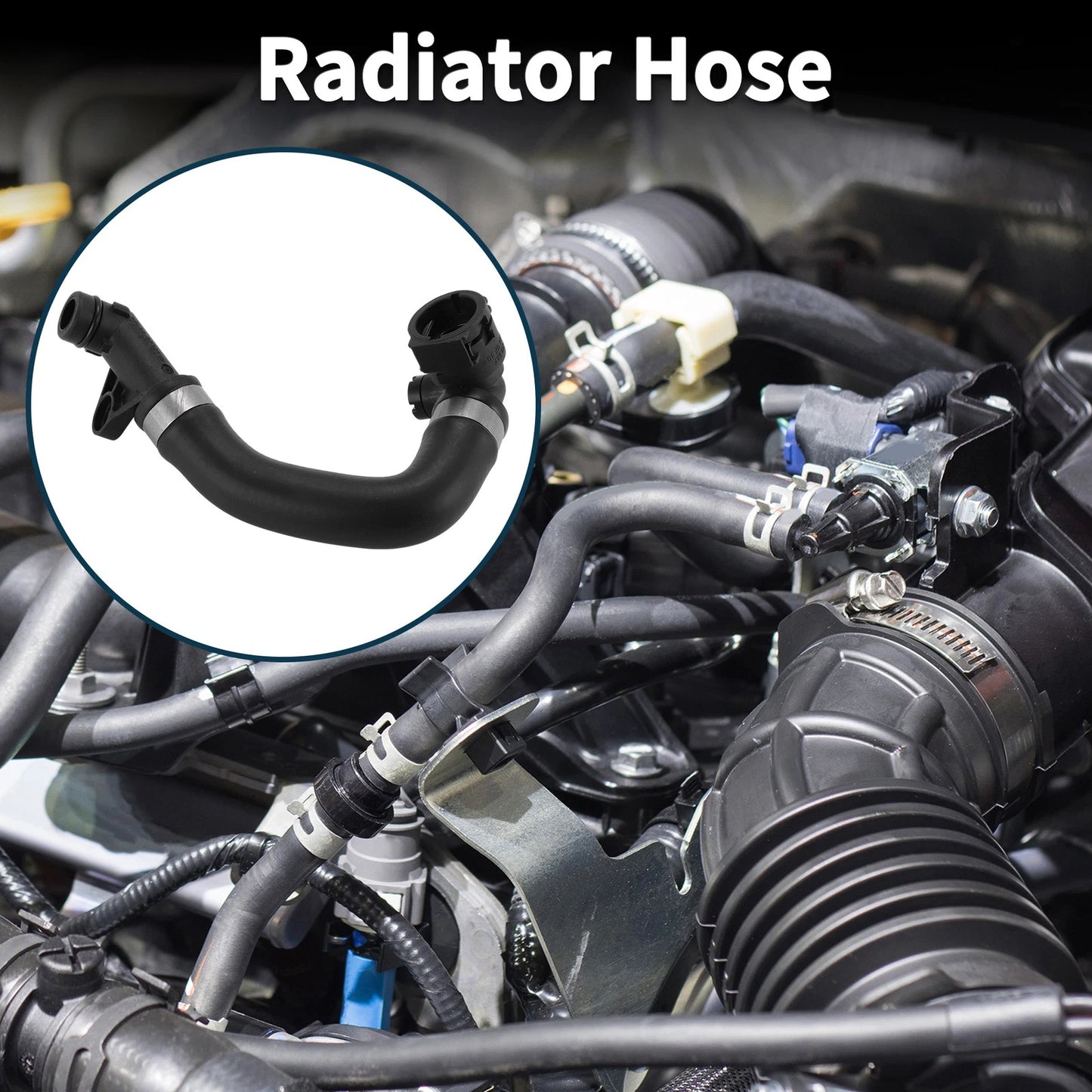 Radiator Hose No.17117620688 for BMW X1 (2011–2015) Cooling Liquid Tube