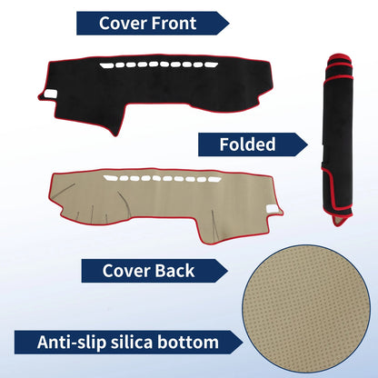 Dash Cover for Toyota Land Cruiser Prado 120 Series FJ120 (2003–2009) Flannel Set