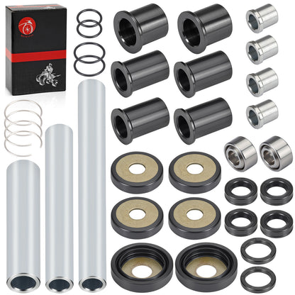 Rear Upper and Lower A-arm Bushing Shaft Kit for Honda Rincon 650 680 (2003–2014)