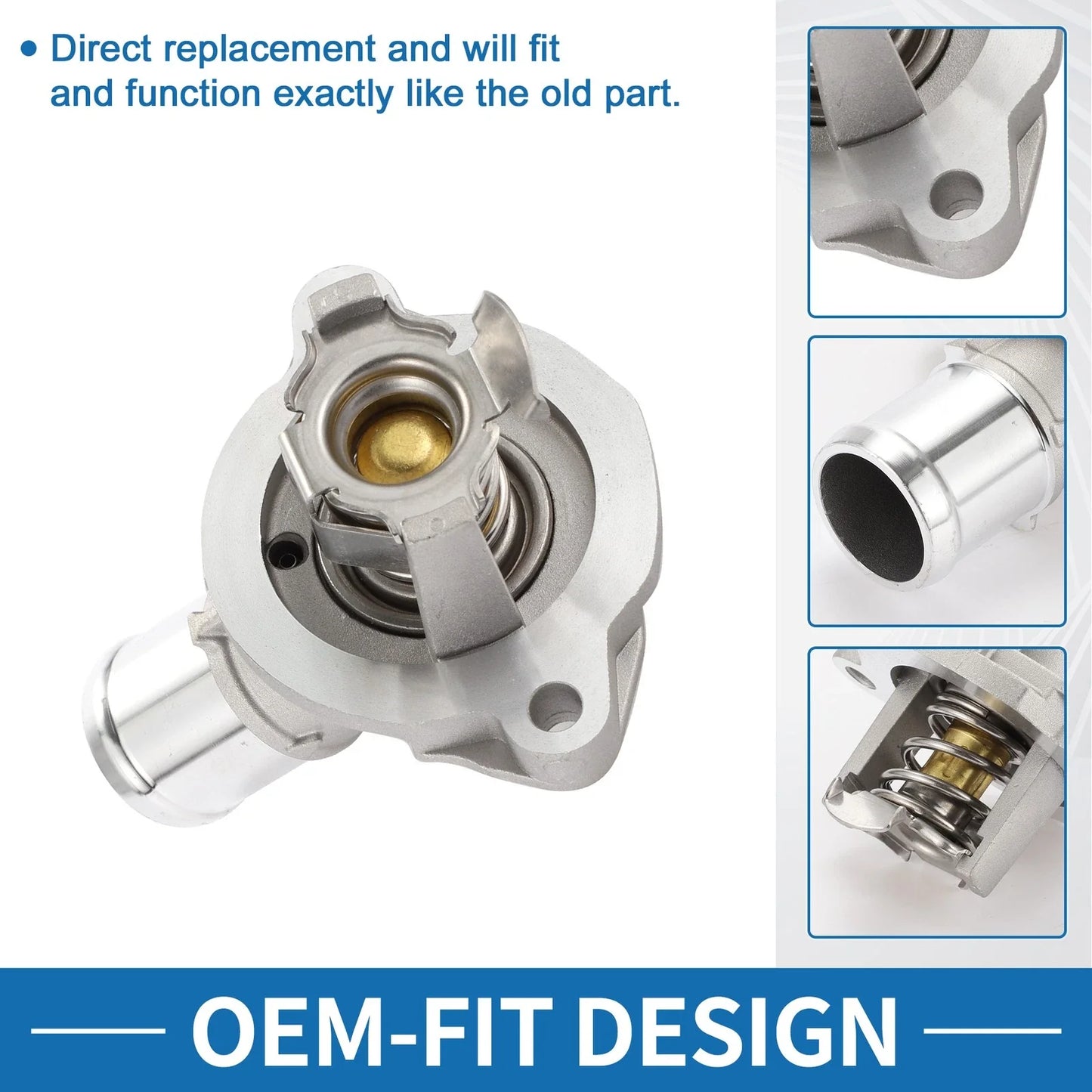 Engine Coolant Thermostat Housing for Chevrolet Cruze (2016-2019)