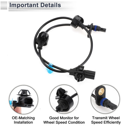ABS Wheel Speed Sensor No. 57470TR3A02 for Honda Civic