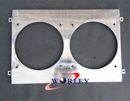 Aluminum Shroud & Fans for Subaru Impreza WRX GC8 STI 2.0L (1992-2000)