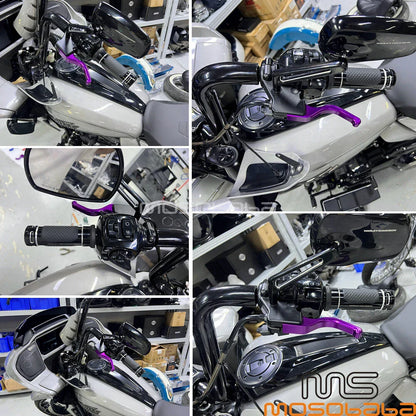 Adjustable Brake & Clutch Levers for Harley Touring Road Glide FLTRXSTSE