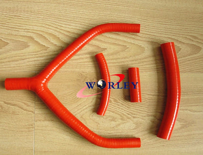 Silicone Radiator Hose for Yamaha YZ250 WR250 (1990–1994) - Blue
