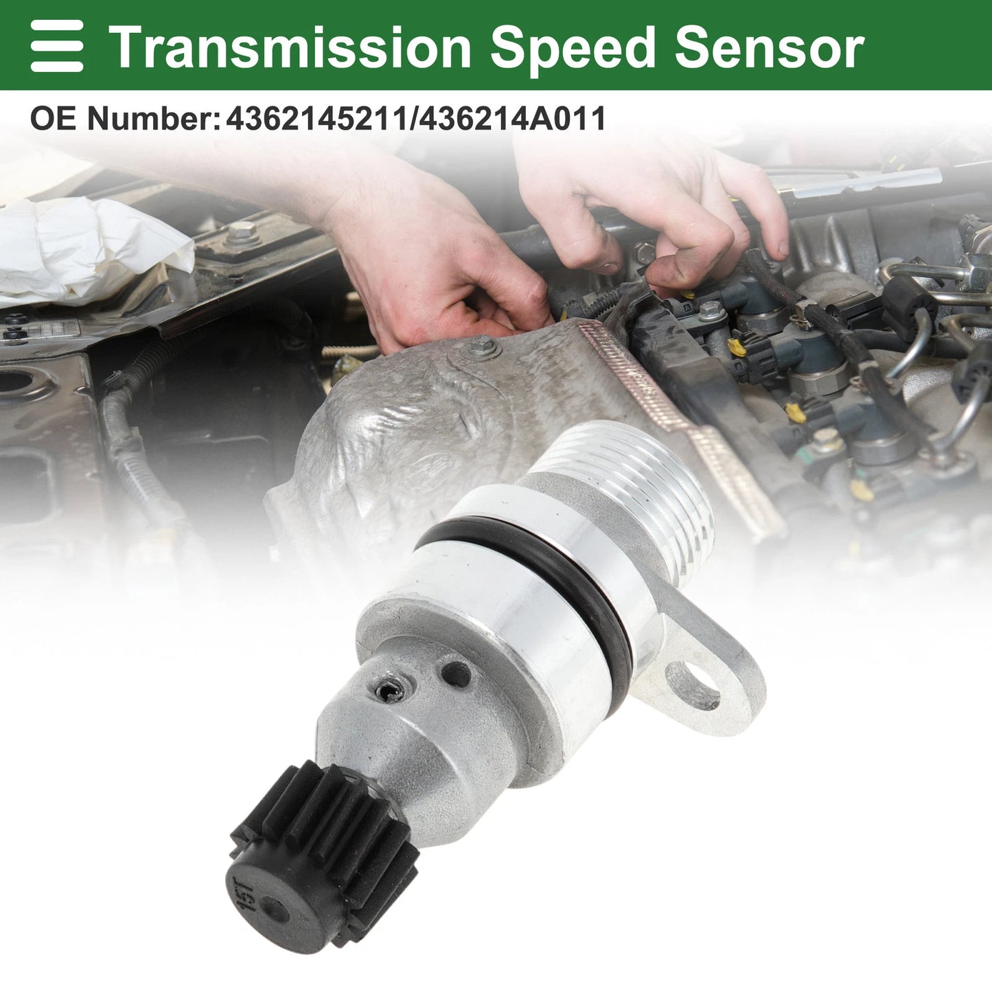 1 Pc Transmission Speed Sensor No. 4362145211 for Hyundai H200 H1 (2002–2006)