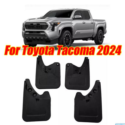 4 x Mud Flaps Splash Guards Fender Mudguards for Toyota Tacoma (2024–2024)