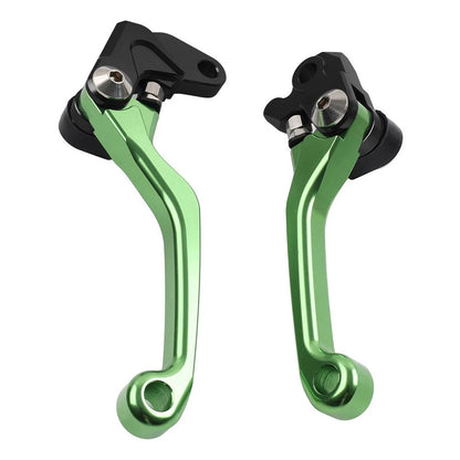 CNC Pivot Brake Clutch Levers for Kawasaki KX450 KX450F KXF450 (2019–2021) Green