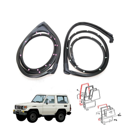 Weatherstrip Seal for Toyota Land Cruiser FJ71 FZJ71 HZJ74 VDJ76 (1990–2021)