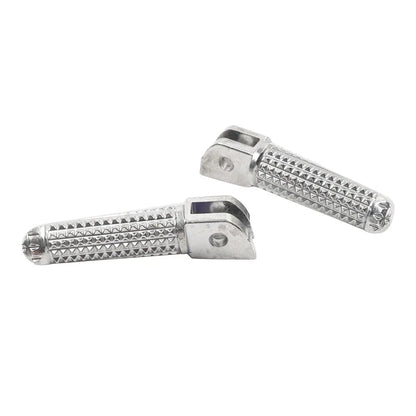 Chrome Front Foot Pegs Adapters for Yamaha FZ-09 FZ-07 (2014-2017)