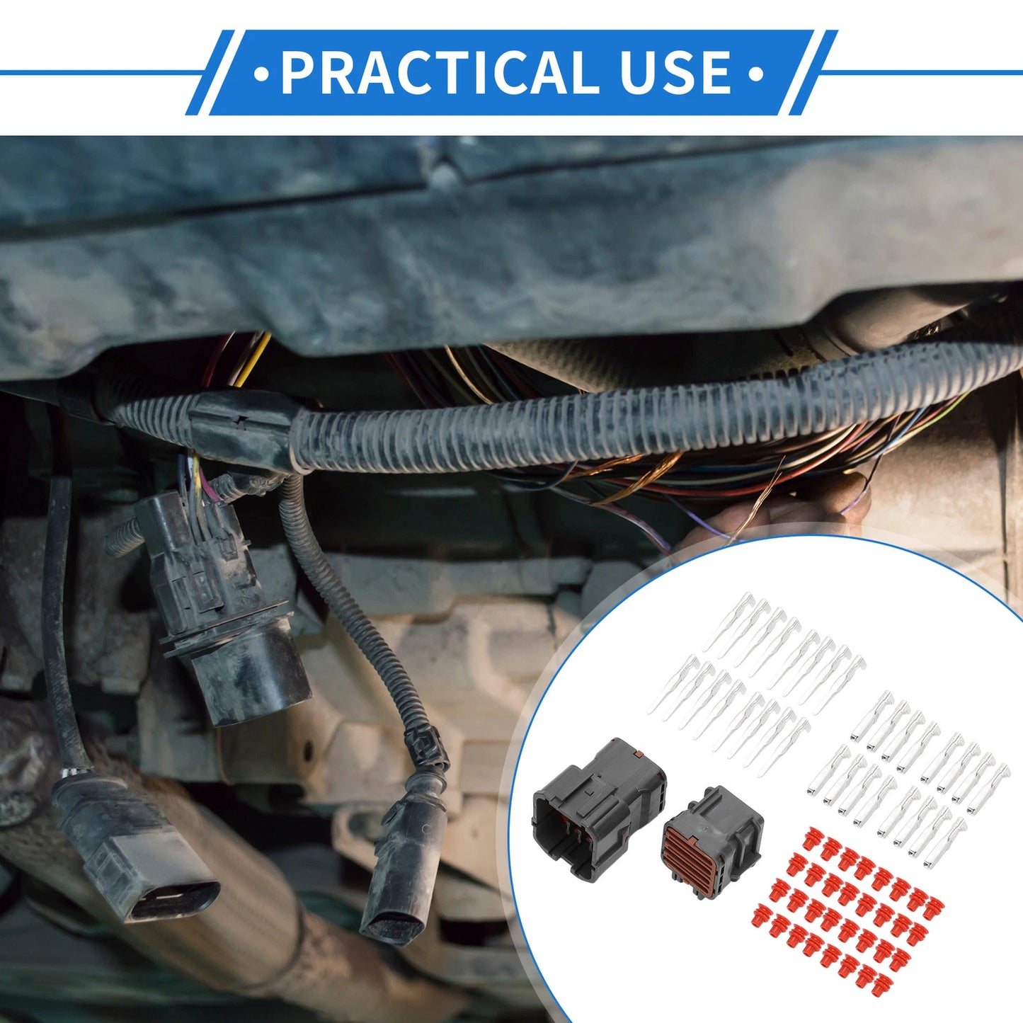 16 Pin Wiring Harness Connector Plug for Hyundai (2010–2020)
