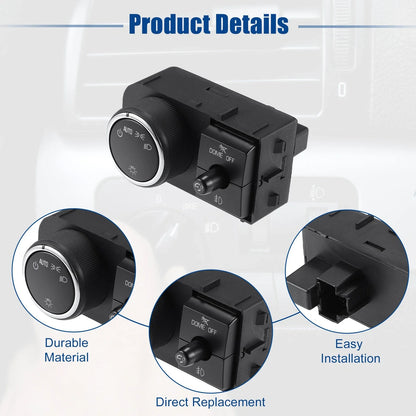 Headlight Switch for Chevrolet Avalanche (2002-2013)