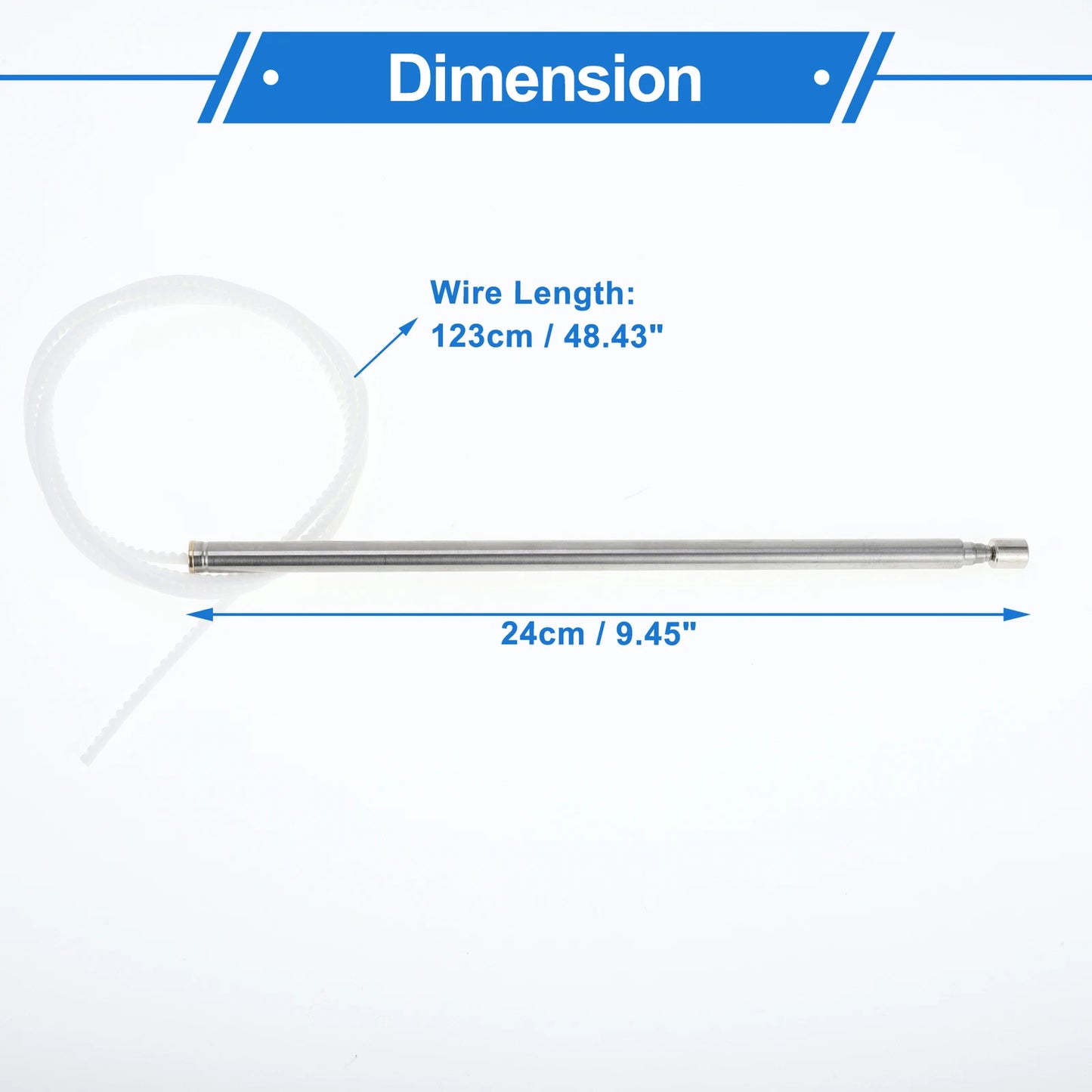 Antenna Signal for Nissan Patrol GU Y61 (1998–2004) Silver