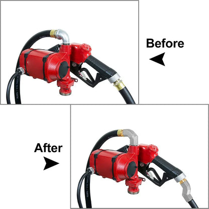 360�� Fuel Hose Swivel Connector for Fuel Transfer Pump Nozzle