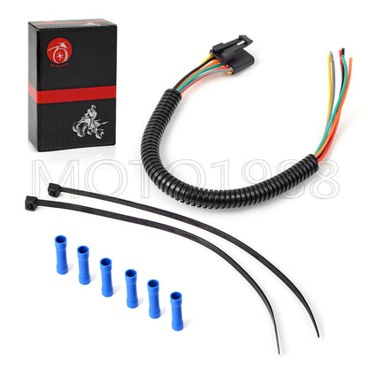 2X Handlebar Controls Pigtail Harness for Polaris Sportsman (2000–2023)
